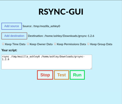 rsync