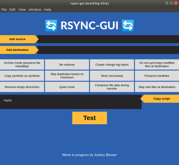 rsync